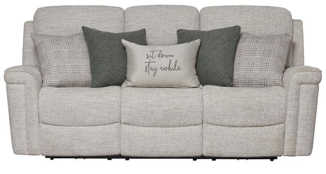 Corinthian Furniture Garland Alabaster Power Reclining Sofa-0