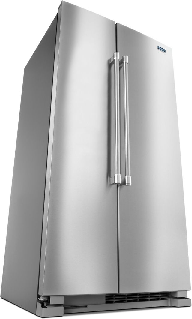 Réfrigérateur côte-à-côte de 36 po Maytag® de 24.9 pi³ - Acier inoxydable résistant aux traces de doigts-3