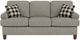 Flexsteel® Customizable Moxy Curved Sock Arm Sofa-4