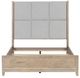 Liberty Furniture Brentwood Sandstone/Taupe Queen Upholstered Panel Bed-2