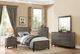 Mazin Furniture Vestavia Antique Gray/Dark Brown Twin Youth Bed-1