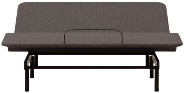 Sierra Sleep® By Ashley® Head/Foot - Good Charcoal Gray Queen Adjustable Base-2