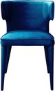 Moe's Home Collection Jennaya Teal Dining Arm Chair-1