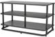 Sanus® Euro Series Black Modular AV Base and Shelves System-2