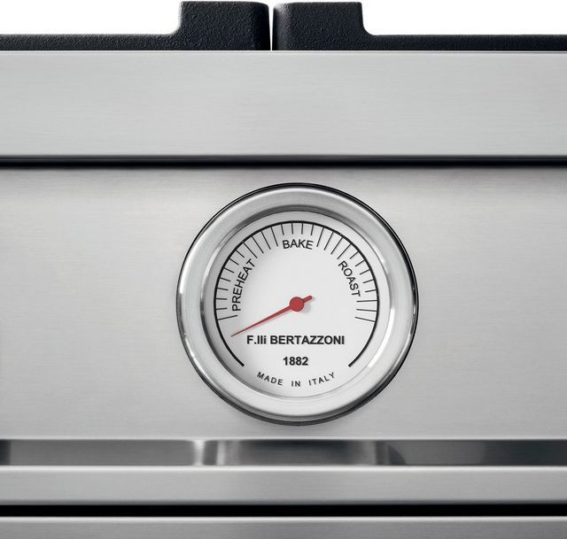 Bertazzoni Master Series 36" Fingerprint Resistant Stainless Steel Pro Style Gas Range-8