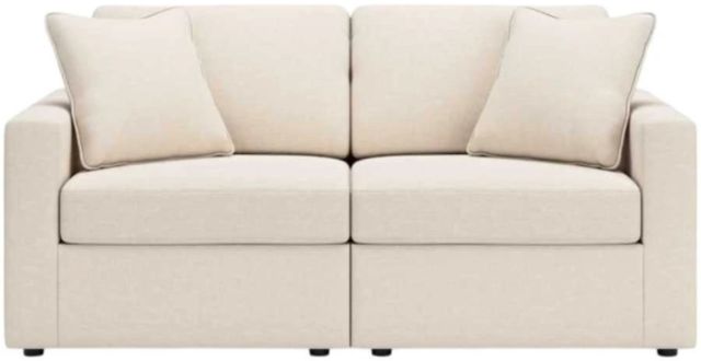 Signature Design by Ashley® Modmax 2-Piece Oyster Small Spaced Sectional Loveseat-1