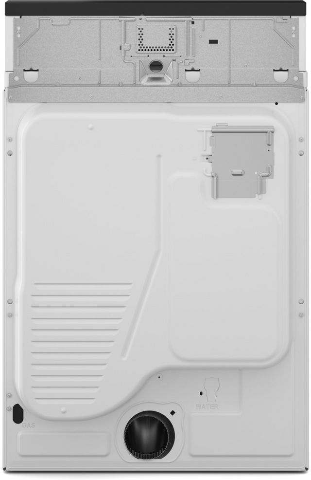 Maytag® Commercial 7.4 Cu. Ft. White Front Load Gas Dryer-4