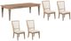 Liberty Furniture Haven Hills 5-Piece Camel Beige/Sand Rectangular Table Set-0