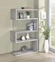 Coaster® Emelle Grey Driftwood Bookcase-3
