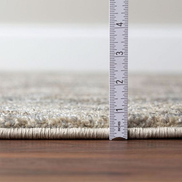 Dalyn™ Rug Company Aero Silver 5'x8' Area Rug-4