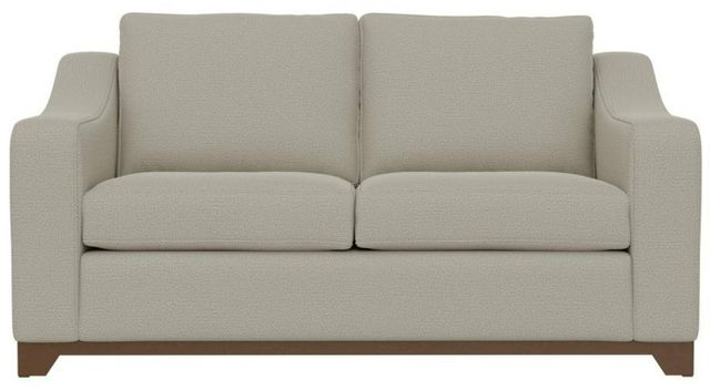 International Furniture Direct Natural Parota Beige Loveseat-2