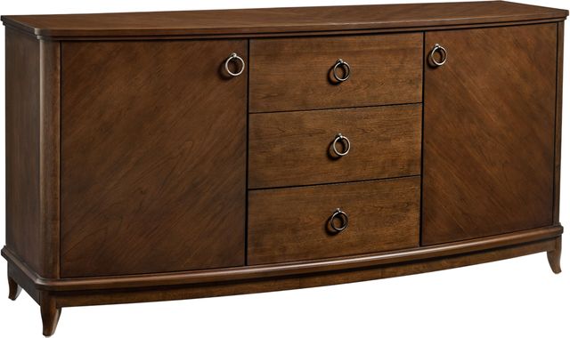 Flexsteel® Bellevue Whiskey Brown Console-0