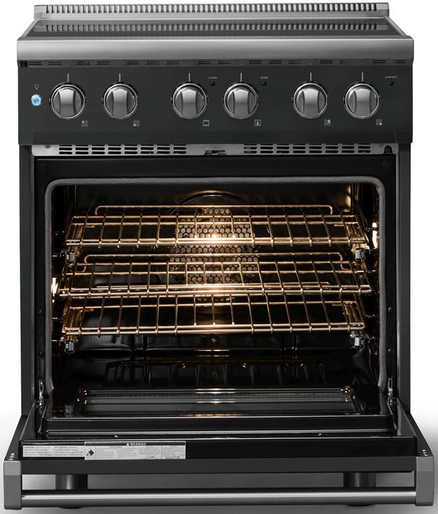 Viking® 5 Series 30" Valentine Pro Style Electric Range with Polished Chrome Trim-1