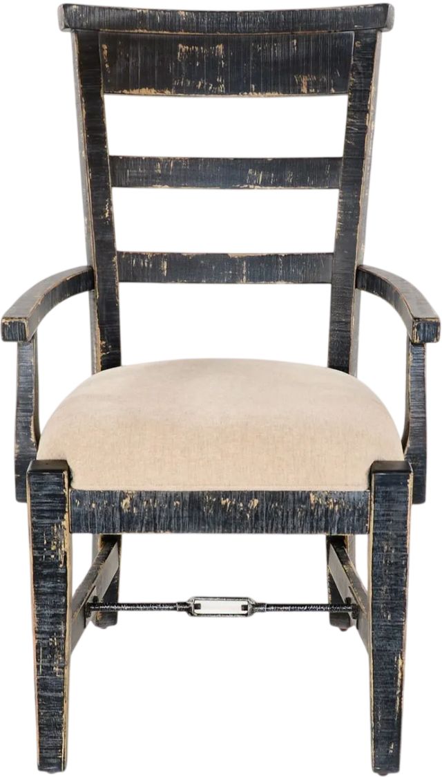 Sunny Designs™ Marina Black Sand Arm Chair-2