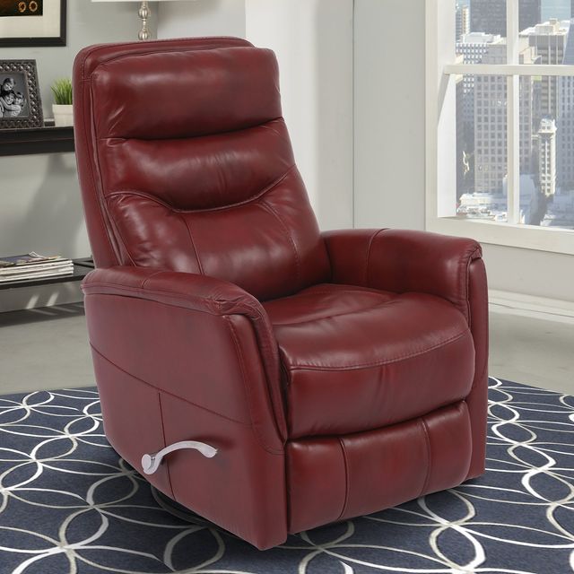 Parker House® Gemini Rouge Swivel Glider Recliner Chair-3