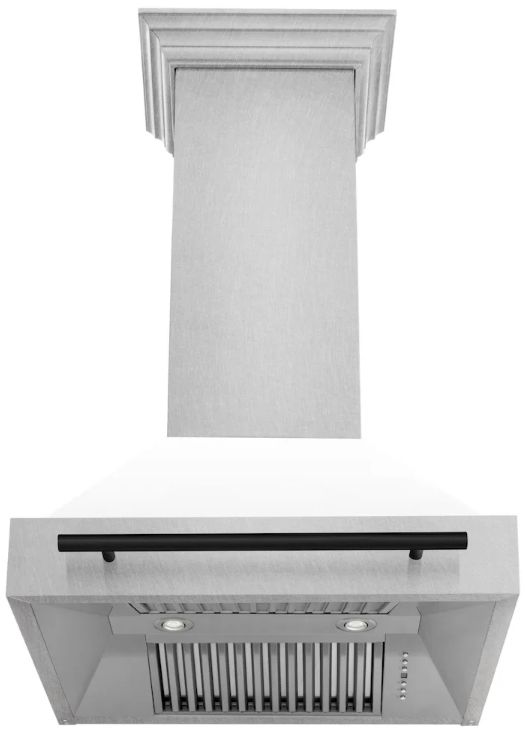 ZLINE Autograph Edition 30" White Matte Wall Mounted Range Hood-3