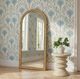 TOV Furniture Arch Natural 72" Floor Mirror-1