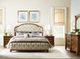 American Drew® Berkshire Glendale Beige/Warm Cognac King Upholstered Panel Bed-1