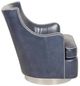 Fairfield® Customizable Libby Langdon Trident Swivel Chair with Nickel Base-2