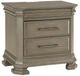 American Woodcrafters Sequoia Portabella 3-Drawer Nightstand-0