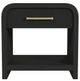 Elements International Ridgemont Black End Table-3