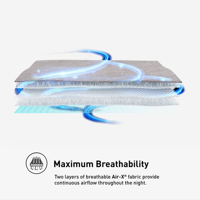 BEDGEAR® Air-X® Performance® Polyester Queen Mattress Protector-1