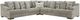 Signature Design by Ashley® Bayless 3-Piece Smoke Sectional-0