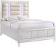 Elements International Twenty Nine 4-Piece White Queen Panel Storage Bedroom Set-2