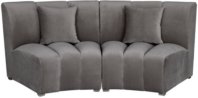 Harp & Finial® Killebrew 4-Piece Gray Sectional-3
