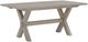 Riverside Furniture Bennett Frosted Gray Rectangle Dining Table-0
