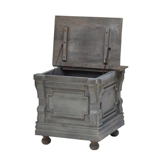 Jaipur Furniture Tobias Gray Lamp Table-1