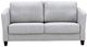 Luonto® Furniture Monika Gray Full Loveseat Sleeper-3