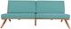 Meridian Furniture Tahiti Sea Blue Fabric Outdoor Sofa-1