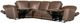 Hooker® Furniture SS Torres 5-Piece Sorrento Mocha Power Reclining Sectional-4