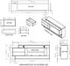 Global Furniture USA Kira White Entertainment Unit with Bluetooth Speaker and LED-2