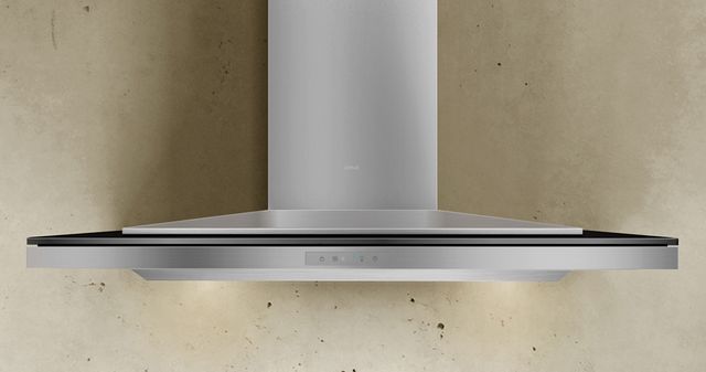 Zephyr ARC Layers 36" Black Glass with Stainless Steel Wall Hood-1