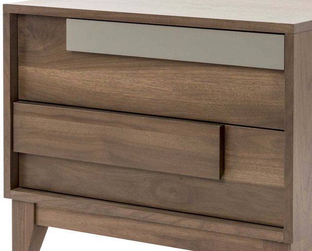 VieBois Coffee/Titanic Gray Night Table-1