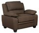 Mazin Furniture Darien Brown Accent Chair-1