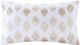 Olliix by INK+IVY Copper Stella Dot Cotton Oblong Pillow-0