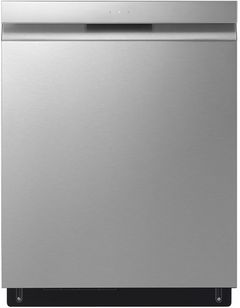 LG 24" Fingerprint Resistant Stainless Steel Built In Top Control Dishwasher