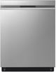 LG 24" Fingerprint Resistant Stainless Steel Built In Top Control Dishwasher-0