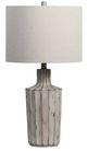 Signature Design by Ashley® Imre Distressed Brown Table Lamp-0