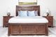 Mako Wood Furniture Whistler Maple Queen Panel Bed-2