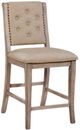 Furniture of America® Ledyard 2-Piece Rustic Natural Counter Stool Set-0
