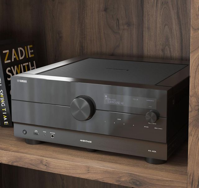 Yamaha RX-A8A Black Aventage 11.2 Channel AV Receiver-3