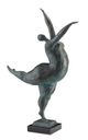 Currey & Company Butterfly Ballerina Bronze Green/Black Sculpture-0
