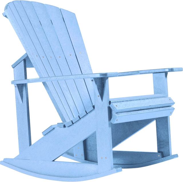 C.R. Plastic Generation Line Sky Blue Addy Rocker-0