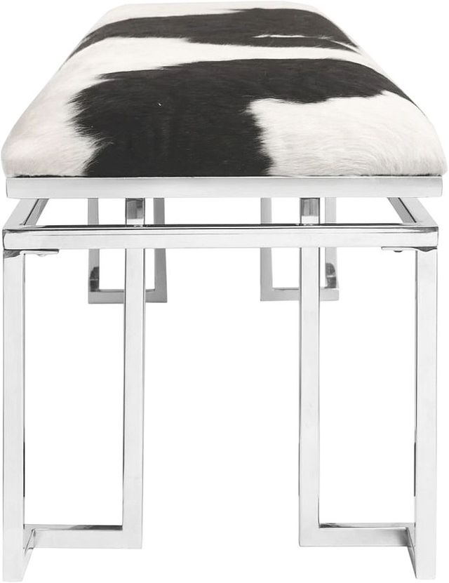 Moe's Home Collection Appa Silver Bench-2