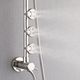 Forno Acqua AcquaSPA Brushed Nickel Retrofit Shower System 1.8 GPM-4