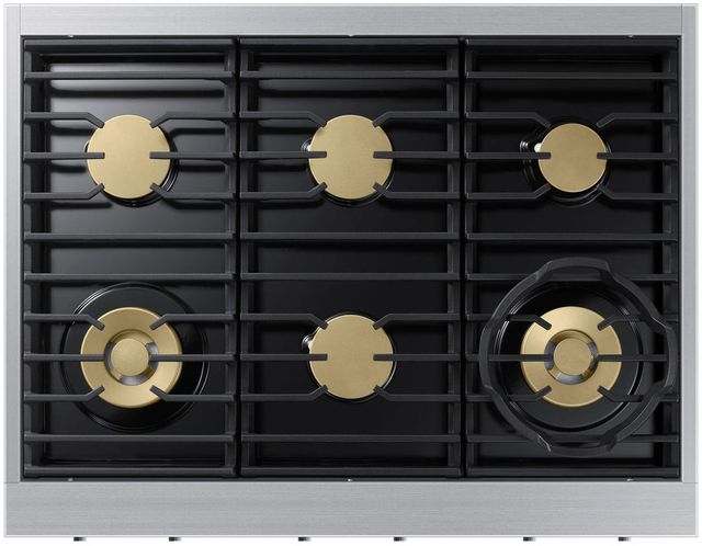 Dacor® 36" Silver Stainless Natural Gas Rangetop-0